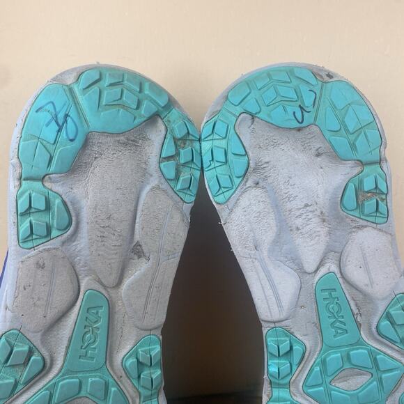 Hoka One One Challenger ATR 7 Bellwether Blue Womens Size 9.5B Running Shoes - Picture 8 of 13